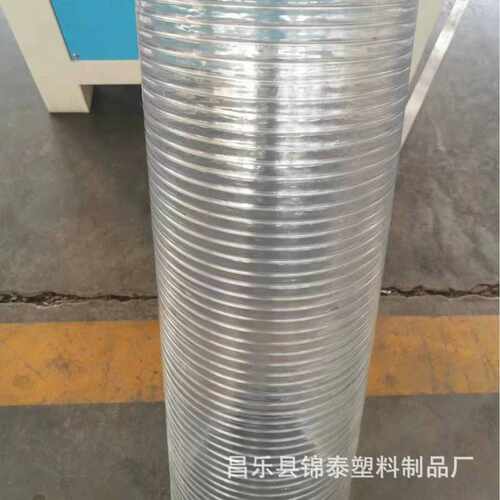 大口径pvc透明钢丝软管110-250加厚排水抽水管