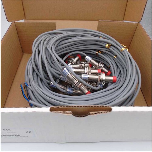 阳明FOTEK电感式接近开关KM12-04N三线NPN常开4MM感应线控传感器