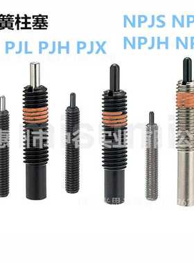 弹簧柱塞PJLK-3/4/5/6/8/10/12/16/20/24/30-[1.5/40]代替米苏米