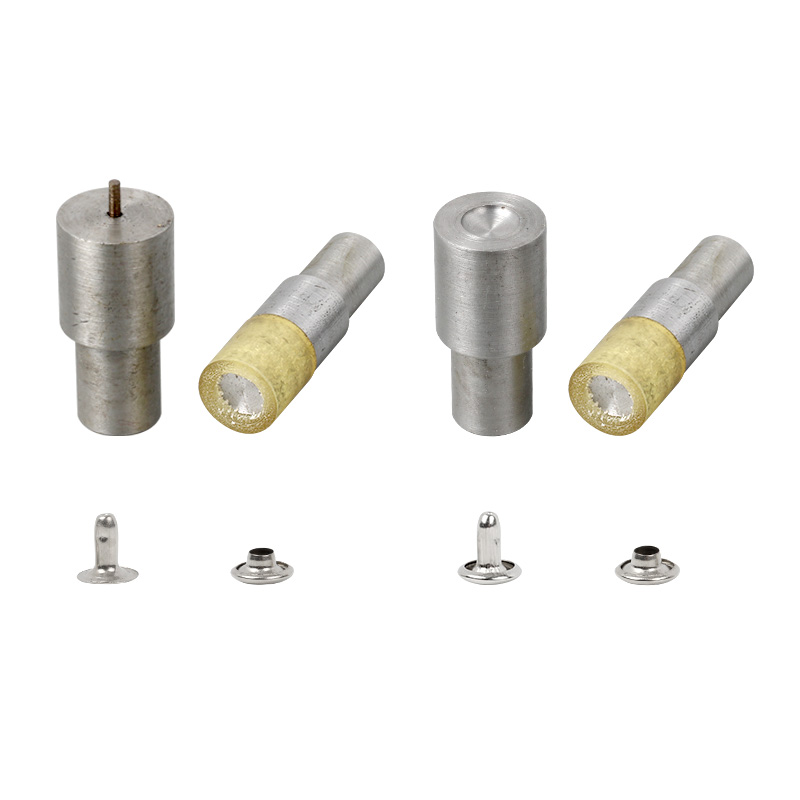 单面铆钉电动模具大白扣机专用模具双面撞钉模具帽W钉打扣机磨具