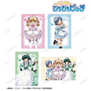 人鱼 明信片4张套装 旋律 女仆ver. ver.B集合 插画风格 AMNIBUS