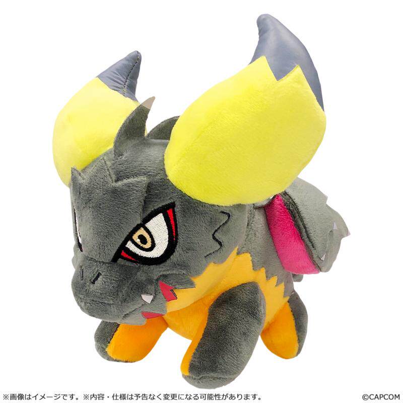 CAPCOM/卡普空 怪物猎人 Q版玩偶 复刻 灭尽龙  怨虎龙 毛绒玩偶
