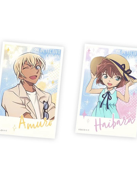 MOVIC名侦探柯南 贴纸贴画手帐装饰手机壳diy 可爱卡通动漫灰原哀