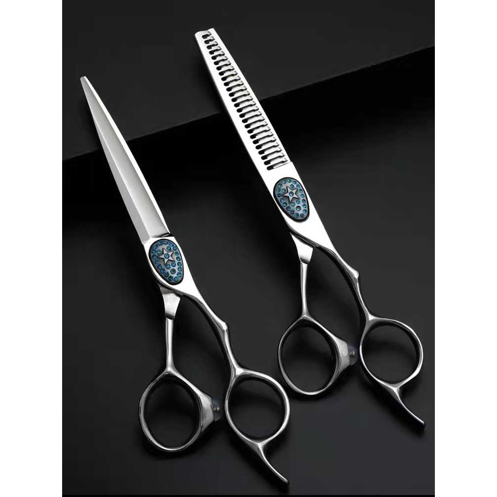 JP440C美发剪刀  高档理发剪 牙剪 WED-6.0寸平剪 斜齿 剪刀厂