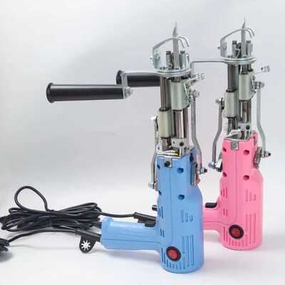 新款2合1簇绒枪  tufting gun   地毯织枪  地毯电针  地毯电枪