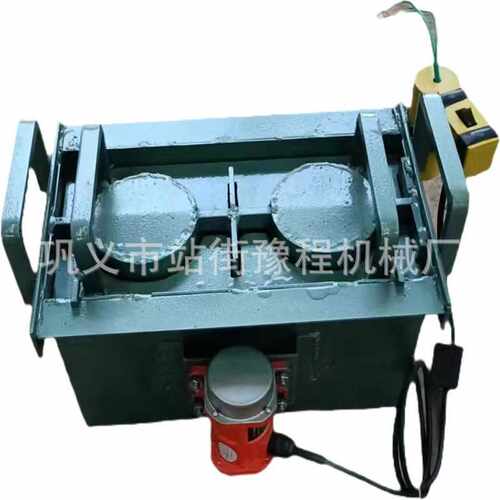 block machine brick macine paver block一次一块手打空心压砖机