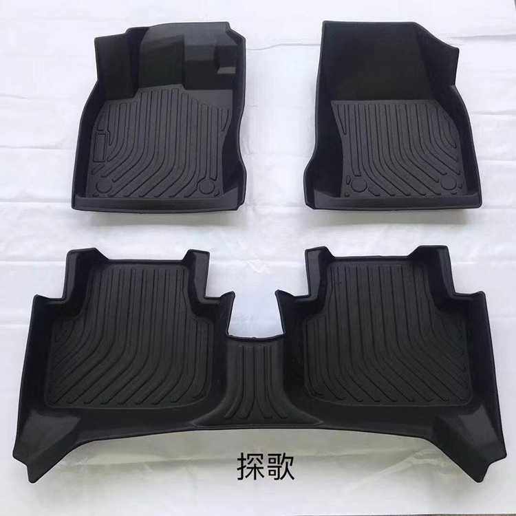 临沂厂家MODELYMODELSMODEL3TPE汽车大包围脚垫