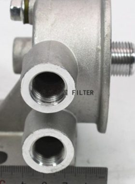 940/20柴滤器底座999/1适配解放重汽货车滤芯2000401滤座加装改装