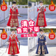 男童年服冬加厚拜年服儿童汉服中国风唐装 小少爷演出服宝宝新年装