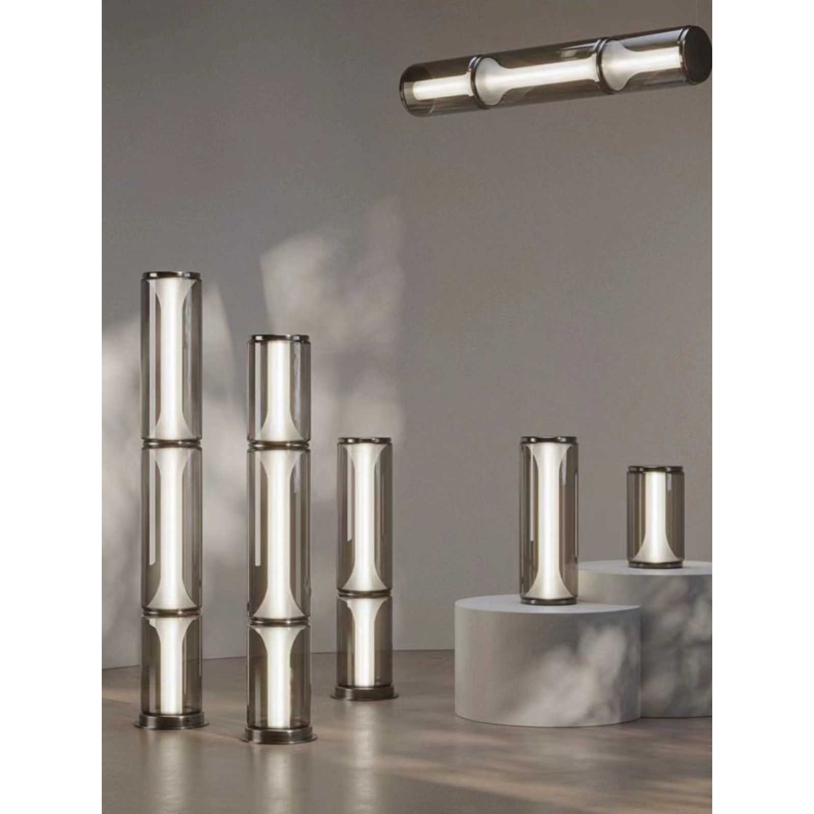 意大利设计师别墅样板房售楼处客厅落地灯书房餐厅吧台玻璃吊灯