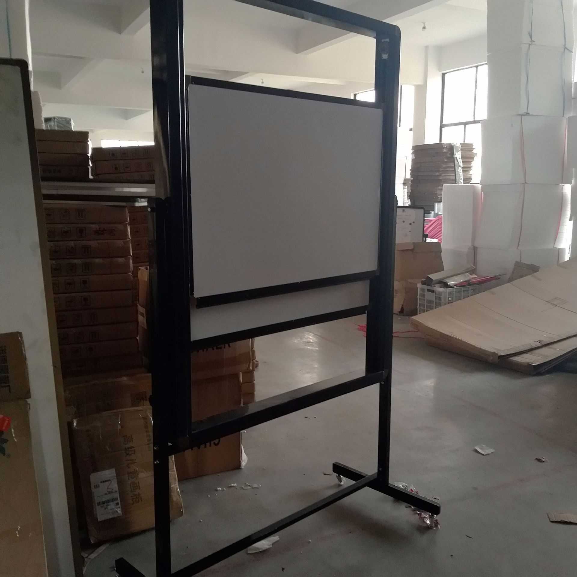 厂家直供 教学黑板磁性支架升降黑板白板绿板上下移动推拉黑板