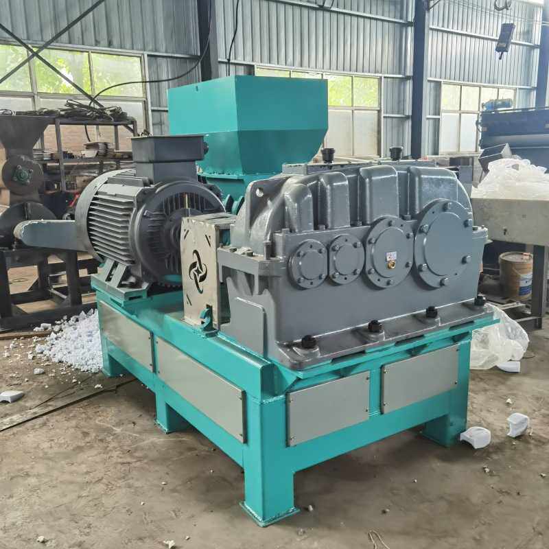 编织袋地膜农膜膜螺旋撕碎机橡胶边角料粉碎机固废垃圾废纸破碎
