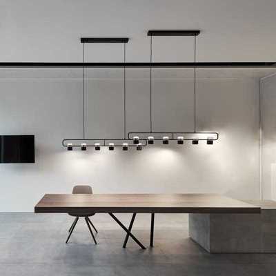 简餐厅吧台吊灯单头现代简约卧室灯北欧个性店铺橱窗小现代轻奢风