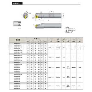 L0012K L0010H SNR 螺纹车刀SNR C16