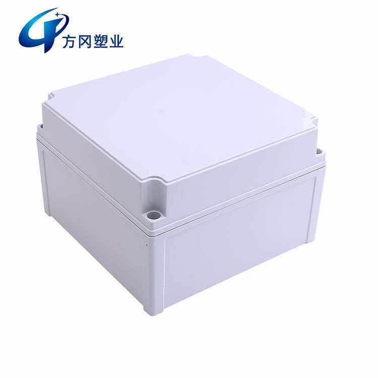 ABS户外防水塑料接线盒 200*200*130端子防水盒 电缆监控防尘箱