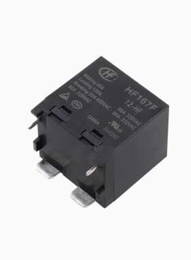 HF167F-24-HF一组常开4脚90A320VAC宏发太阳能继电器012/24VDC