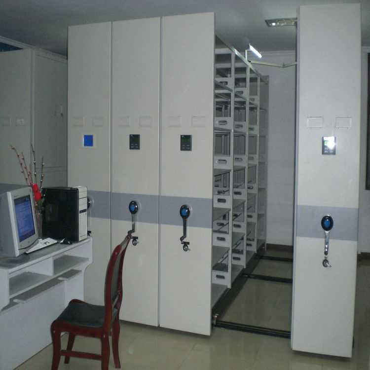 密集柜厂家 手摇式货架手动式密集架 智能移动式货架通用档案柜