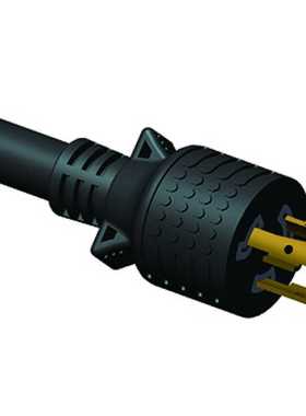 电源锁定电源线黑色480V