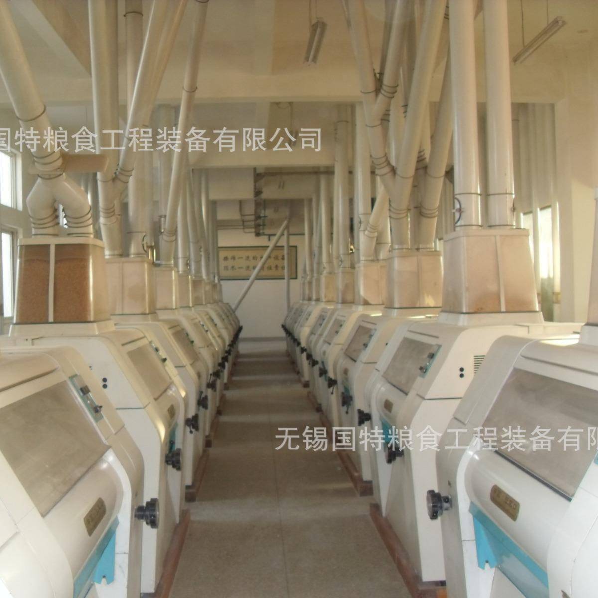 50t/h面粉加工设备厂家小麦玉米制粉加工成套设备酒厂破碎设备
