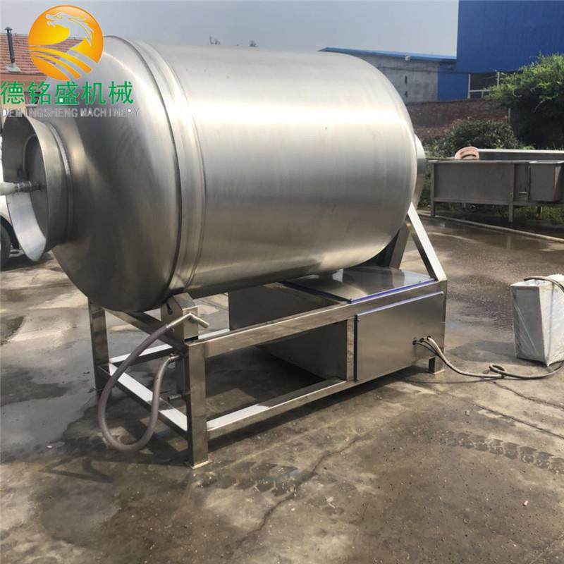 真空状态下的肉类腌制滚揉机型号全自动牛肉滚揉机鸡腿腌制设备