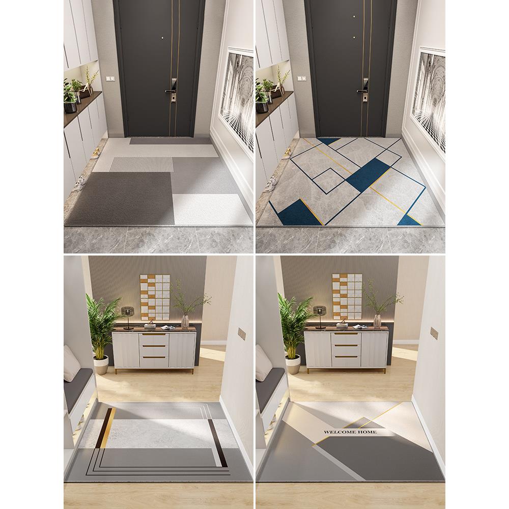 A6L入户门地垫进门口门垫门前脚垫家用玄关现代简约耐脏新款地毯