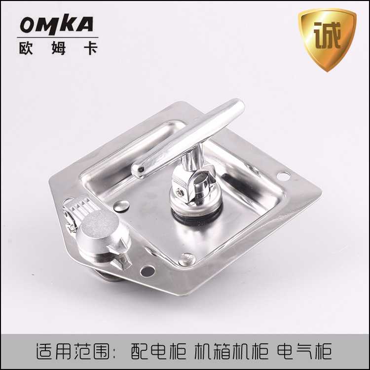 厂家直销 供应 MS857面板锁 械门锁 开关柜门锁 配电箱把手锁