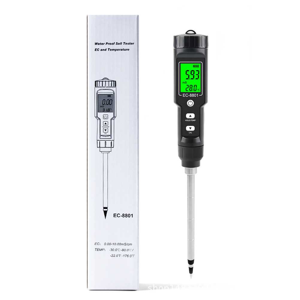防水数显土壤 EC电导率测试笔电导率测试仪土壤盐分测试仪