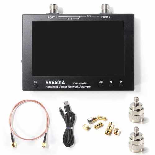 跨境 SV4401A 矢量网络分析仪50KHz-4.4GHz 7寸大屏 nanovna