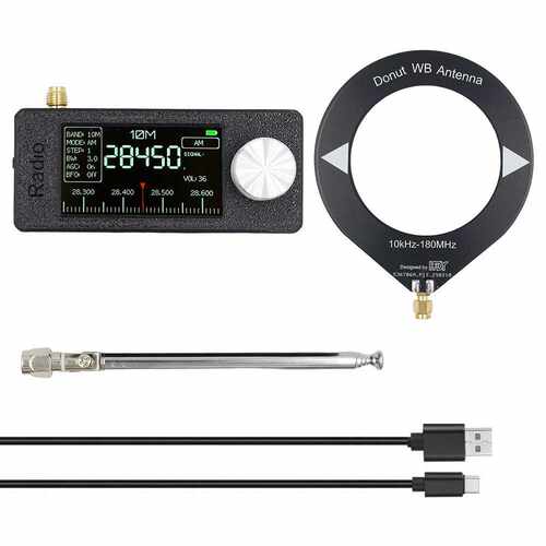 SI4732便携式收音机 0.5-108 MHz LSB USB AM FM迷你口袋型收音机