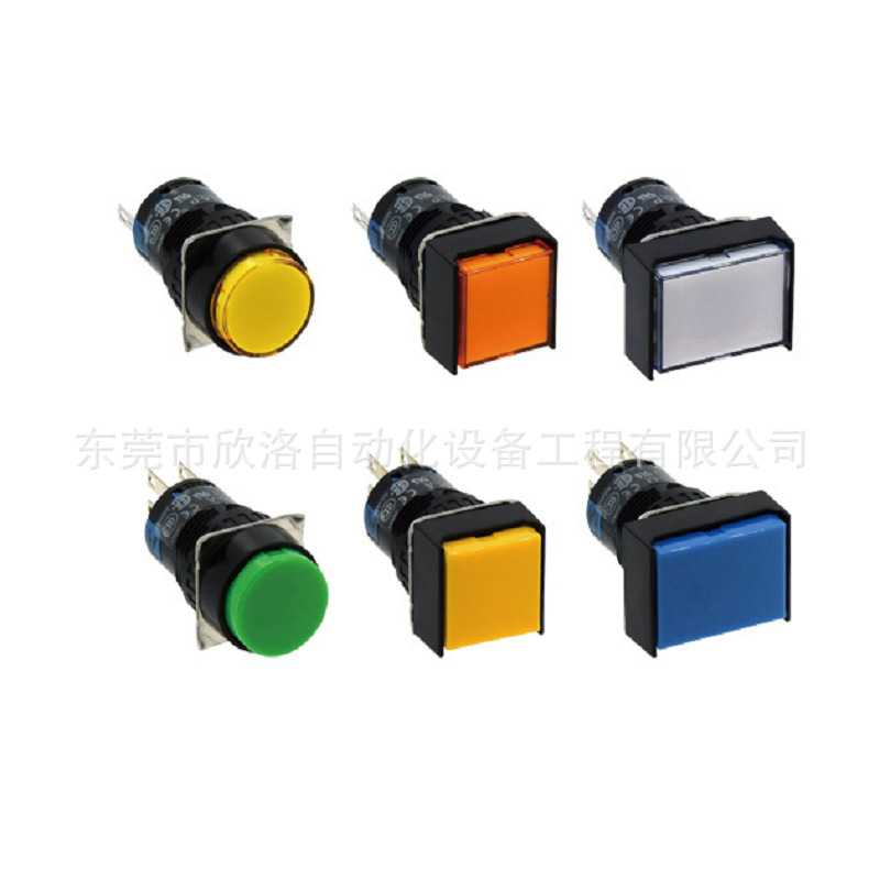 AL6系列和泉带灯按钮AL6M-M14PA/G/R/S/W/Y/JWC IDEC和泉带灯按钮