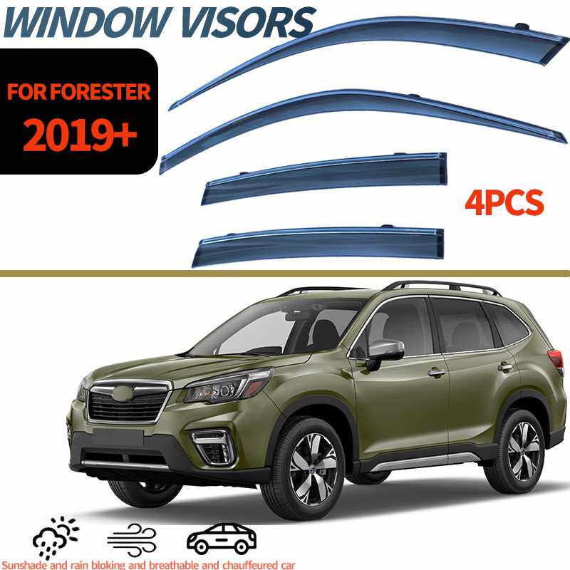适用斯巴鲁森林人车窗晴雨挡遮阳板 Forester 2019 W