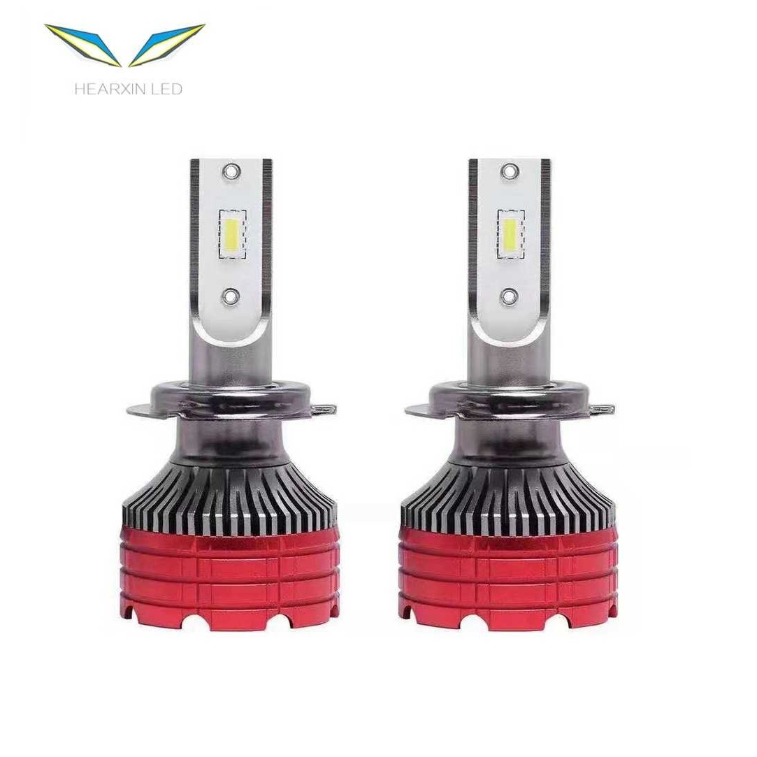 汽车led大灯 高亮聚光led前照灯 汽车大灯远近光改装灯 跨境