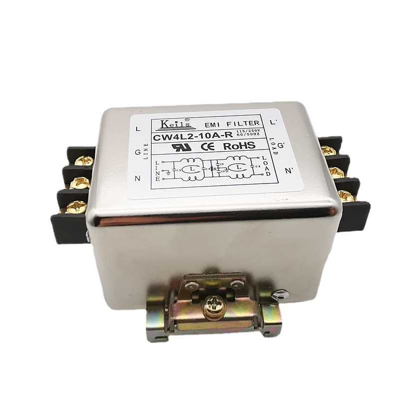 导轨型端子台电源滤波器 CW4L2-10A-R  CW4L2-30A-R 30A