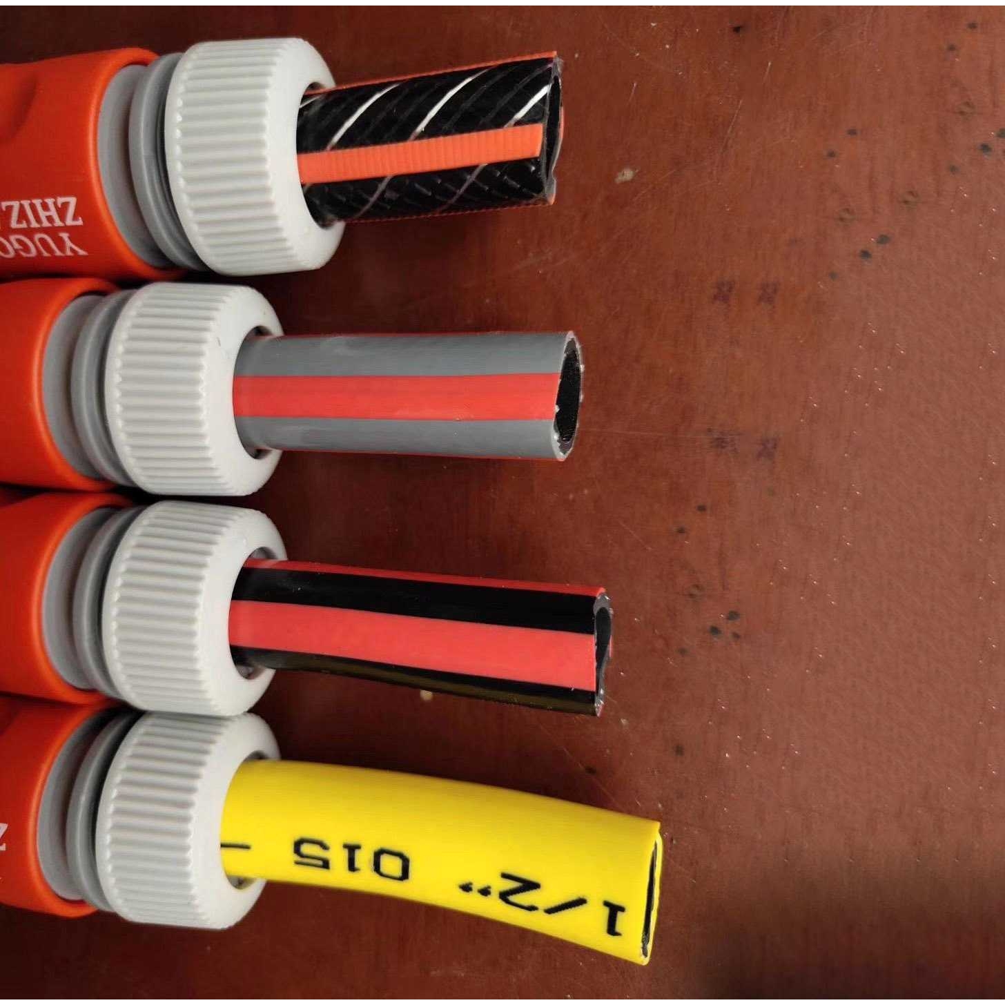 GREATFLEX 红色 增强蛇皮网纹线PVC纤维管