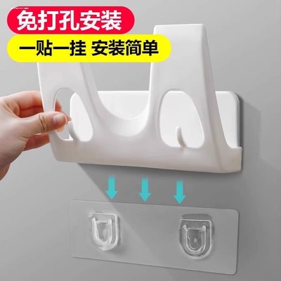 炒菜锅盖架壁挂免打孔神器
