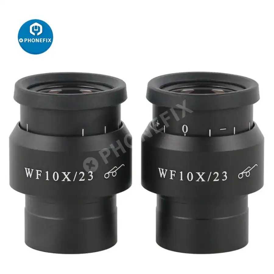 生物显微镜配件光学高清标准通用广角目镜头WF5X10X15X20X25X倍数