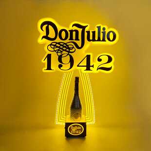 跨境LED发光香槟酒座酒吧1942龙舌兰洋酒酒架KTV洋酒XO底座展示架