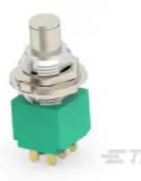 TE/泰科瞬时按钮5-1437567-3按钮开关MPG206R自锁定DC24V