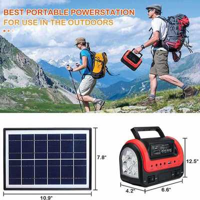 Indoor 5W Solar Home Lighting System with 3LED Lighting Bulb