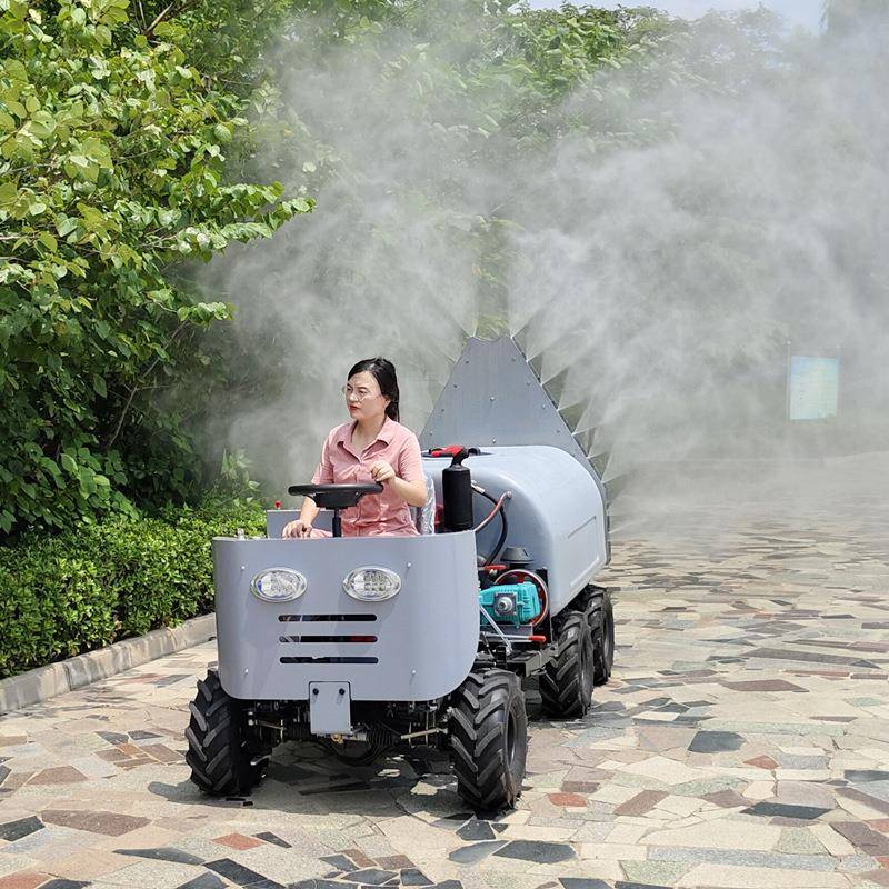 柴油35马力果园打药机大容积风送式打药车新疆大型枣园打药喷雾机