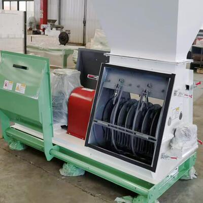 宽式水滴锤片式粉碎机玉米芯粉碎加工设备定制不锈钢材质厂家