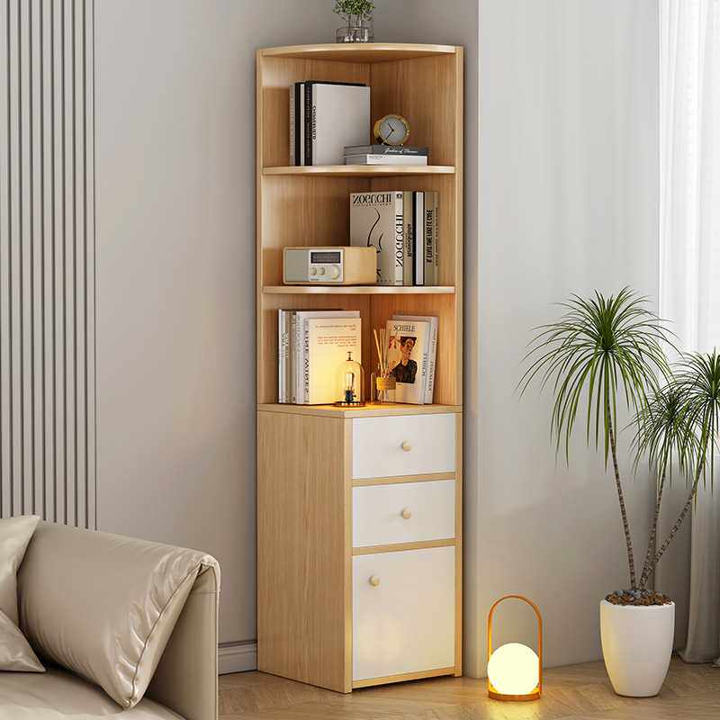 角柜客厅柜子墙角柜转角置物架简约家用靠墙边角柜拐角柜转角酒柜