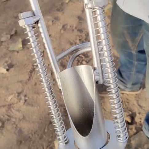 打孔神器挖土工具农用地膜打孔器取土种植蔬菜打洞机械农业栽苗器