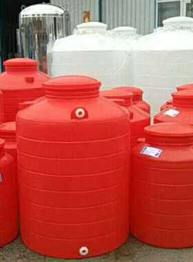 河北日兴厂家 100升 水箱300L塑料水箱500升红色桶