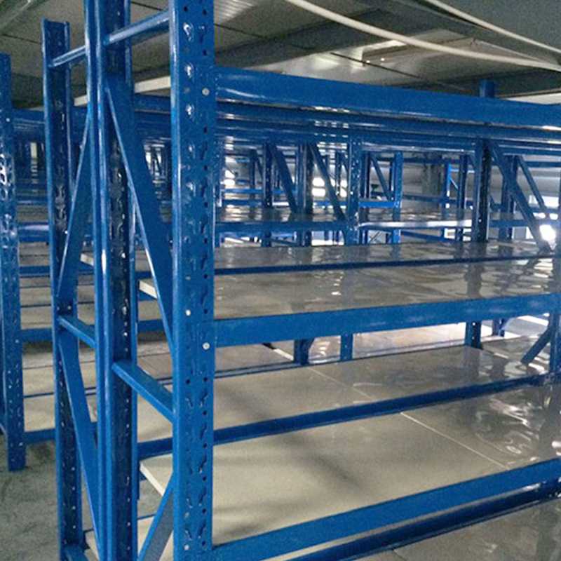 河南郑州永固安搁板式货架 木板搁板轻中重型库房仓库专用货架