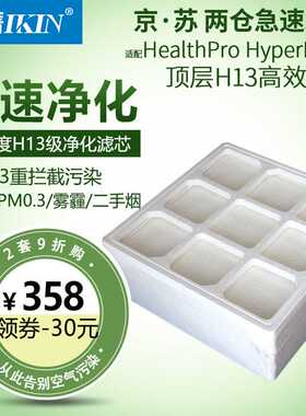 适配IQ Air空气净化器HealthPro250 HyperHEPA滤芯过滤网第3层