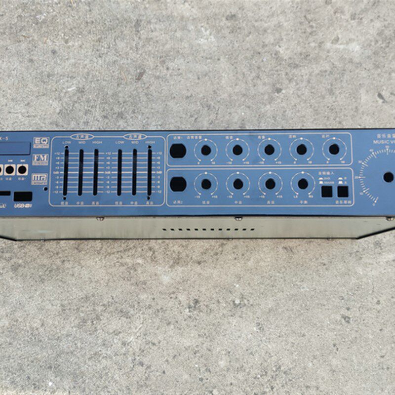 大机箱高级改装铁皮机箱铁机箱板DIY功放装机音调音量机箱空MAX