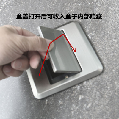 接地测试点防雷接地盒避雷检测建筑接G地扁钢断接卡检测点不锈钢