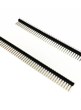 弯针 单排弯针 间距2.54MM 1x40P 弯排针  90度 X一包200个