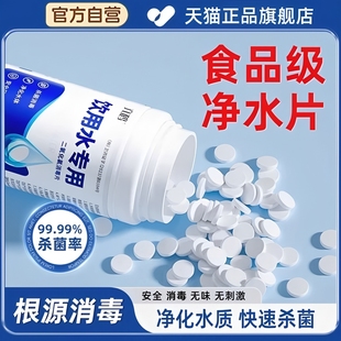 野外生存净水片独立包装食品级消毒片便携式户外净化水专用净水器